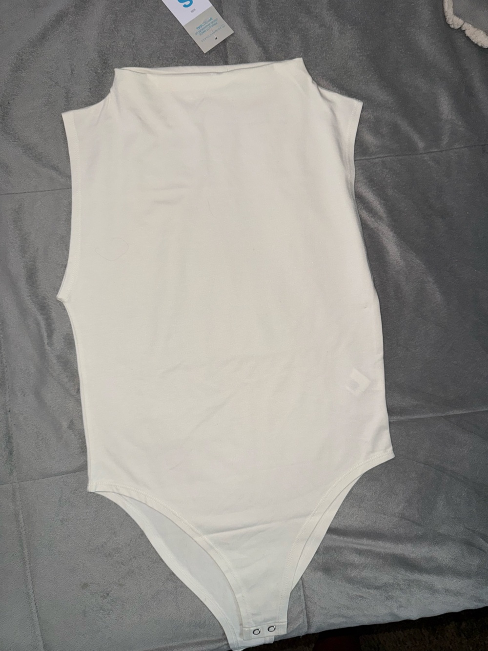 Primark White Sleeveless Bodysuit